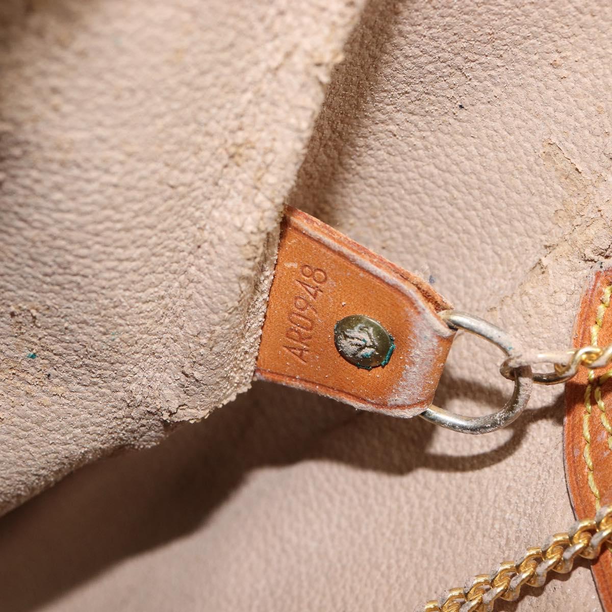 LOUIS VUITTON Monogram Bucket GM Shoulder Bag M42236 LV Auth hk4111