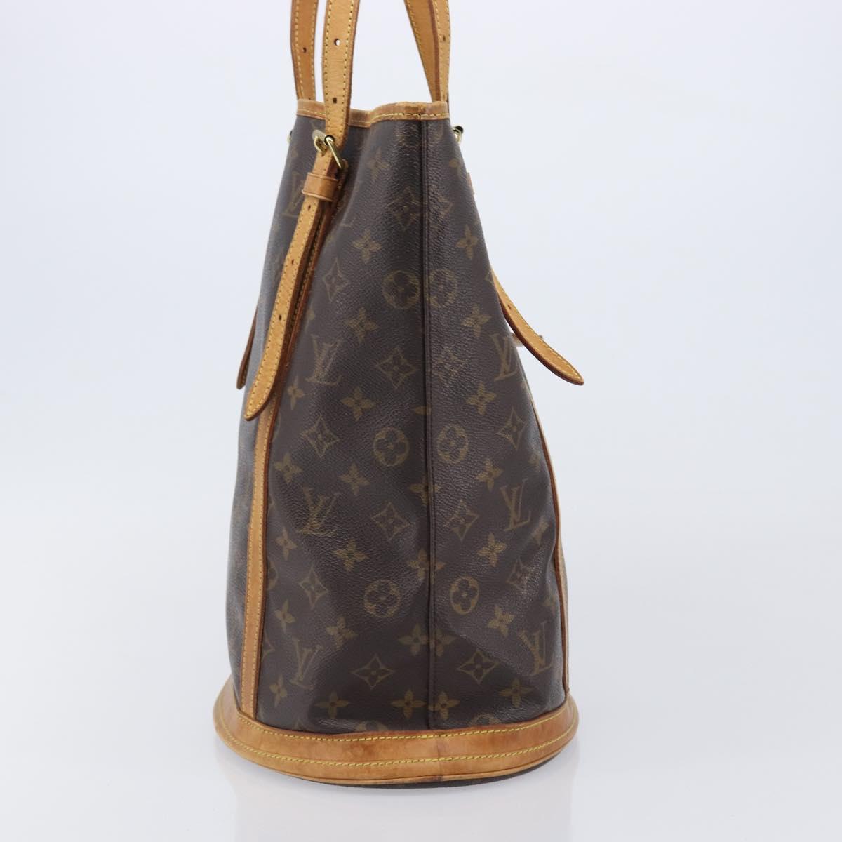 LOUIS VUITTON Monogram Bucket GM Shoulder Bag M42236 LV Auth hk4111
