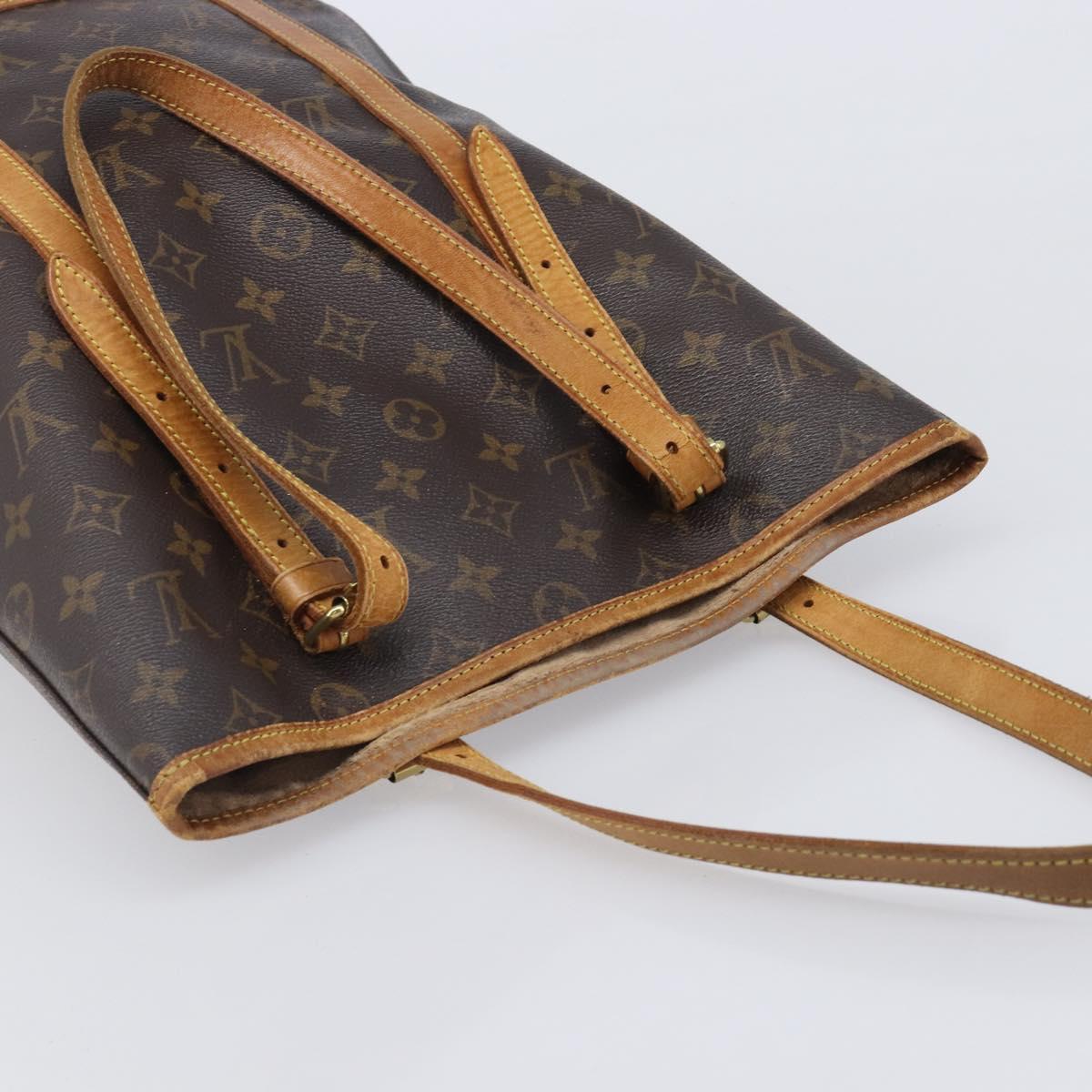 LOUIS VUITTON Monogram Bucket GM Shoulder Bag M42236 LV Auth hk4111