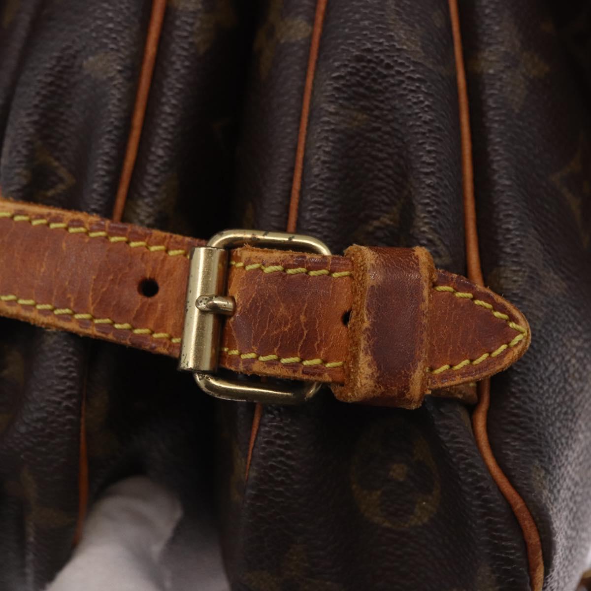 LOUIS VUITTON Monogram Saumur 30 Shoulder Bag M42256 LV Auth hk4112