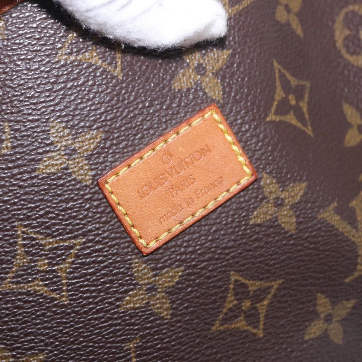 LOUIS VUITTON Monogram Saumur 30 Shoulder Bag M42256 LV Auth hk4112
