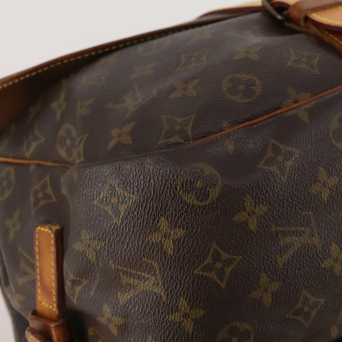 LOUIS VUITTON Monogram Saumur 35 Shoulder Bag M42254 LV Auth hk4113