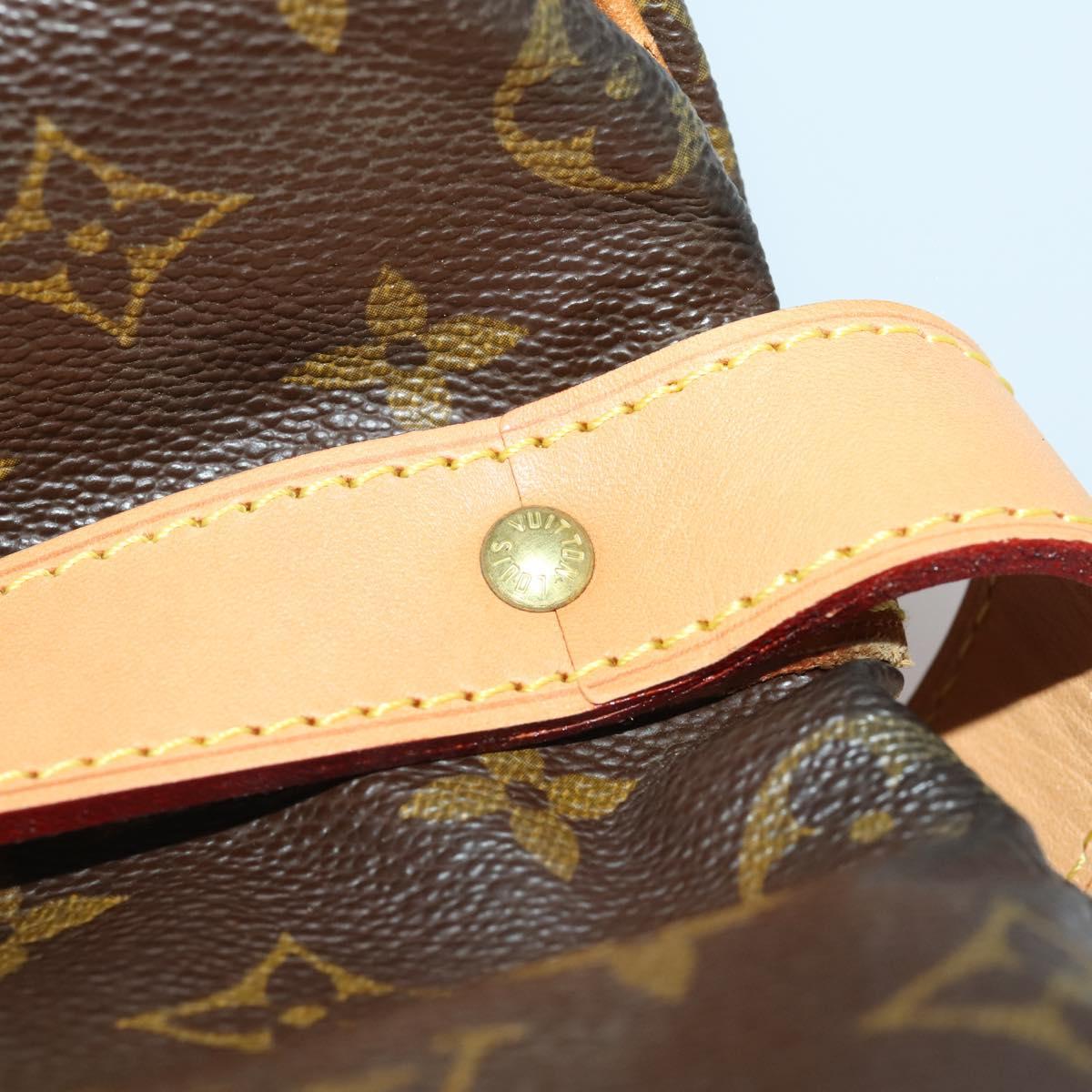 LOUIS VUITTON Monogram Saumur 35 Shoulder Bag M42254 LV Auth hk4113