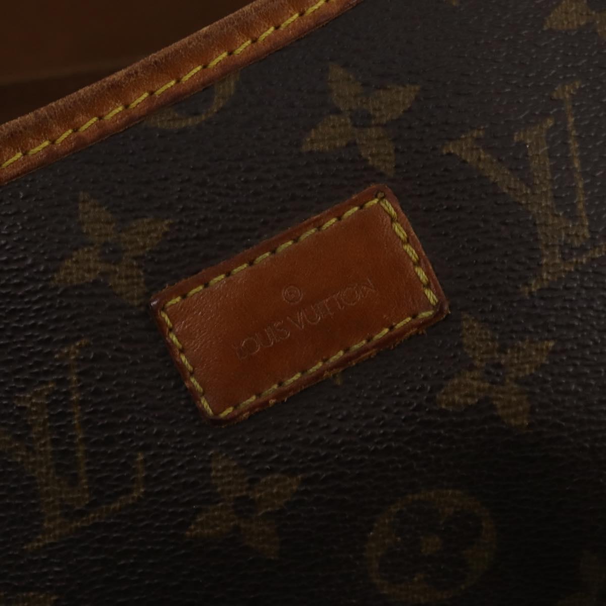 LOUIS VUITTON Monogram Saumur 35 Shoulder Bag M42254 LV Auth hk4113