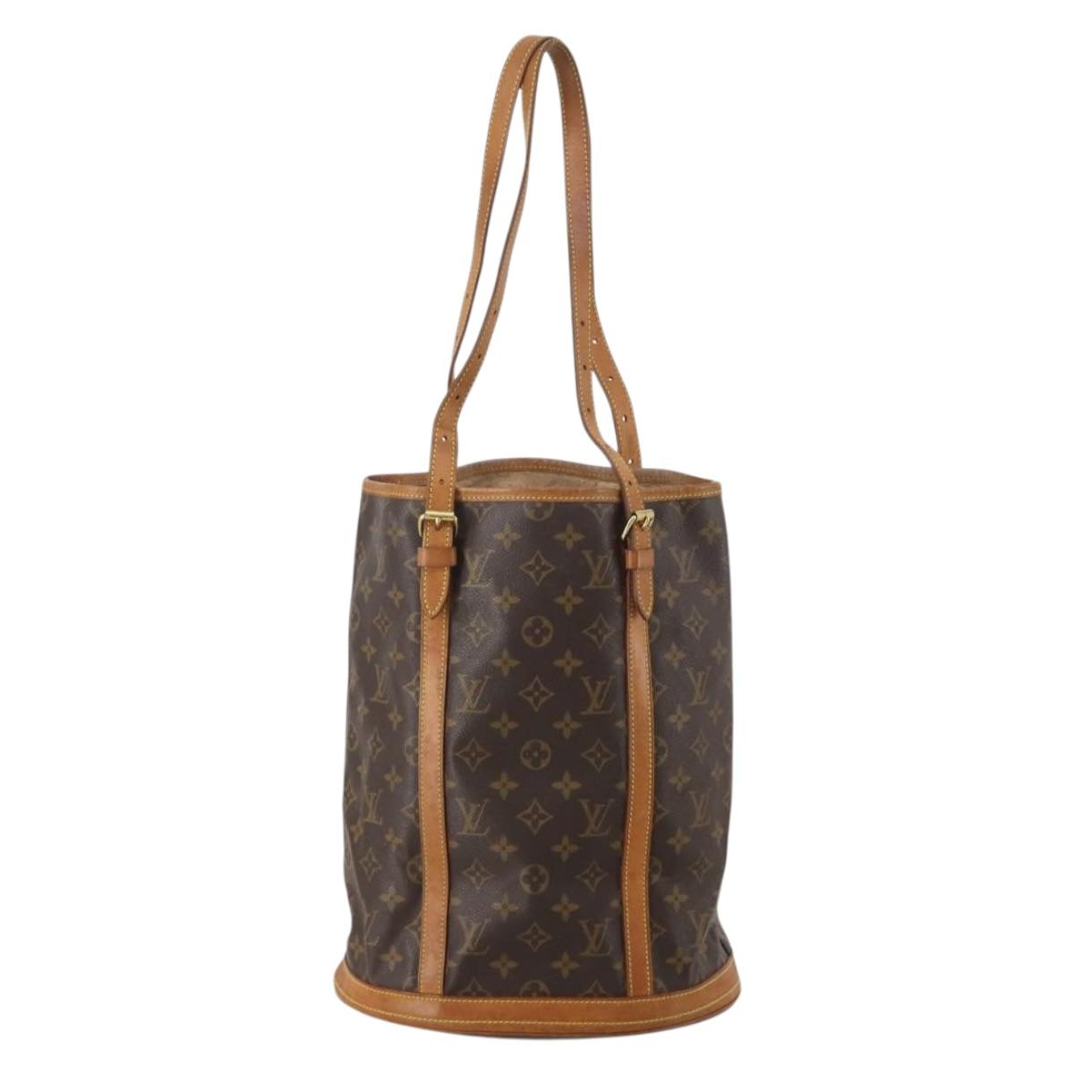 LOUIS VUITTON Monogram Bucket GM Shoulder Bag M42236 LV Auth hk4114