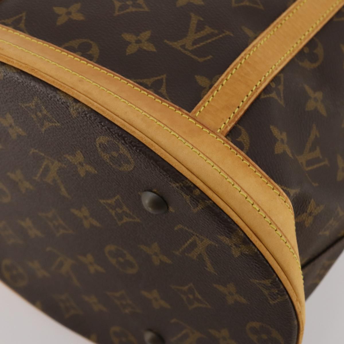 LOUIS VUITTON Monogram Bucket GM Shoulder Bag M42236 LV Auth hk4115