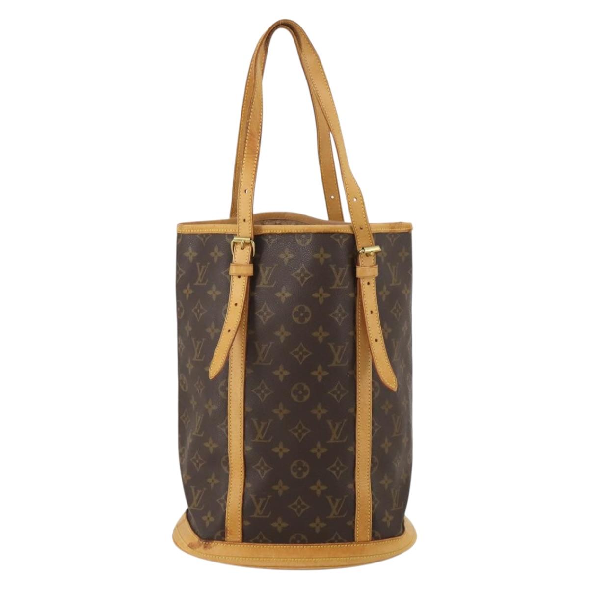 LOUIS VUITTON Monogram Bucket GM Shoulder Bag M42236 LV Auth hk4115
