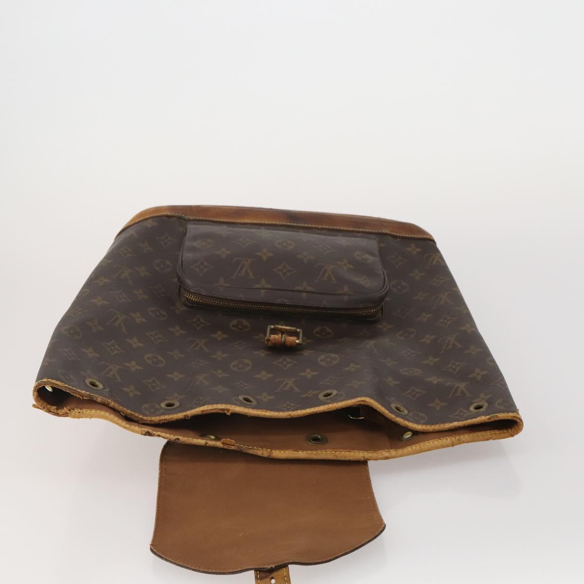 LOUIS VUITTON Monogram Montsouris GM Backpack M51135 LV Auth hk4117