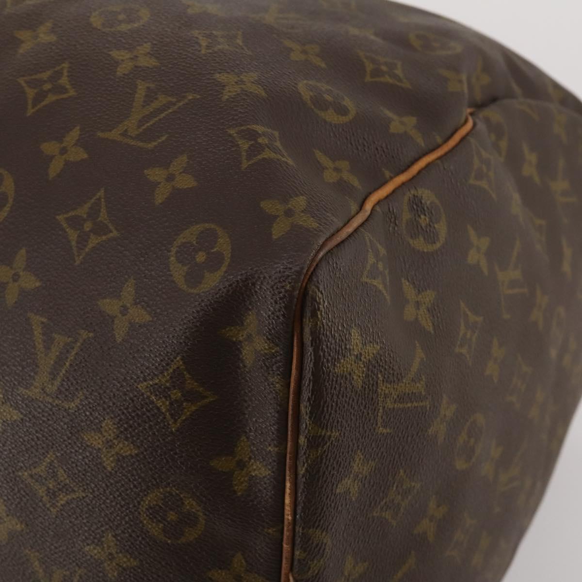 LOUIS VUITTON Monogram Keepall 60 Boston Bag M41422 LV Auth hk4118