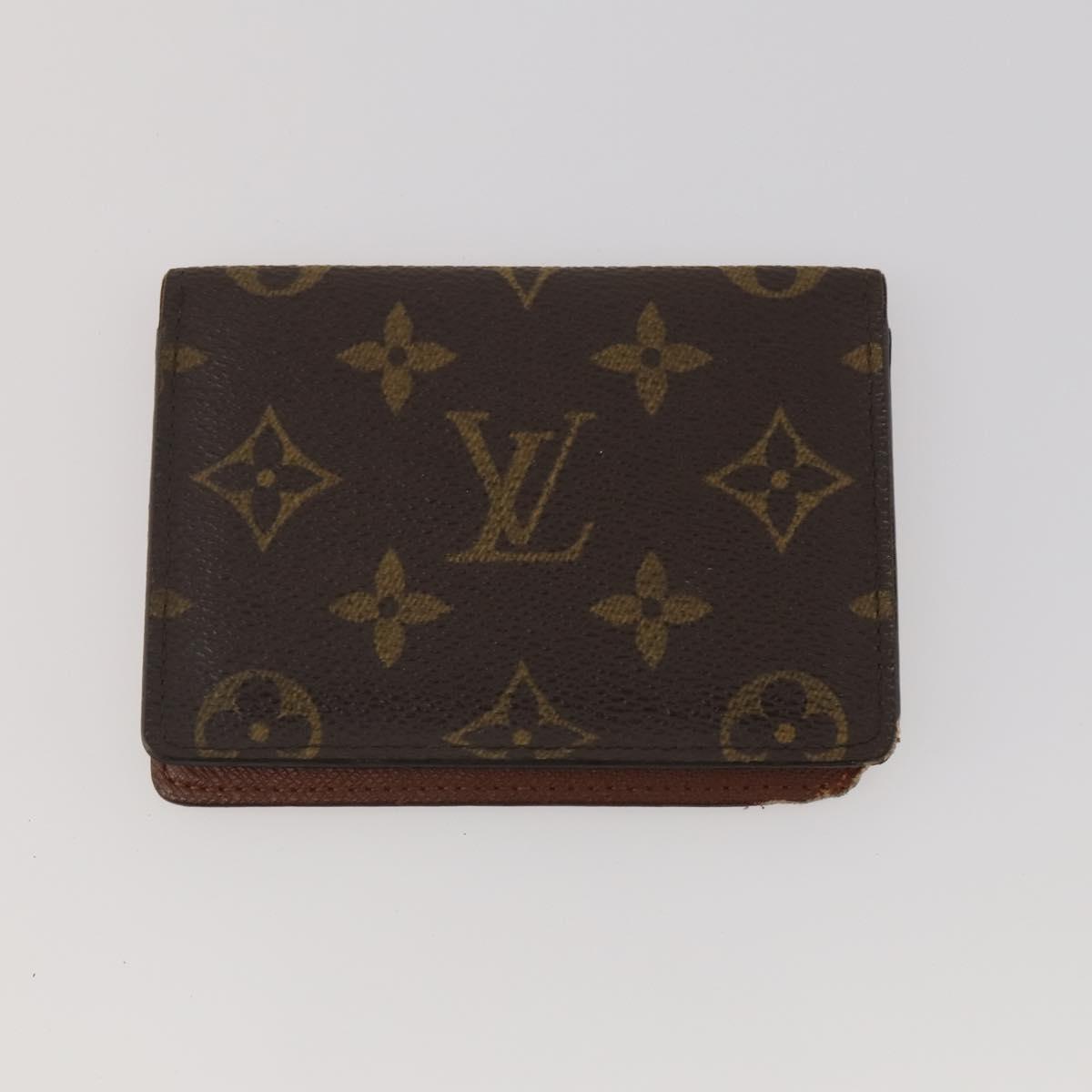 LOUIS VUITTON Monogram Wallet 4 Set LV Auth hk4129