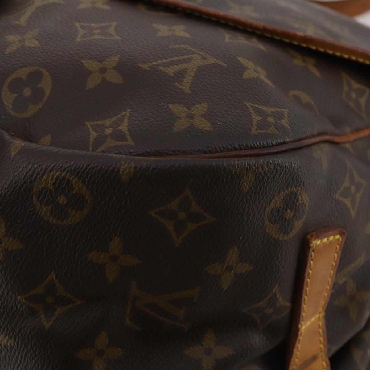 LOUIS VUITTON Monogram Saumur 35 Shoulder Bag M42254 LV Auth hk4133