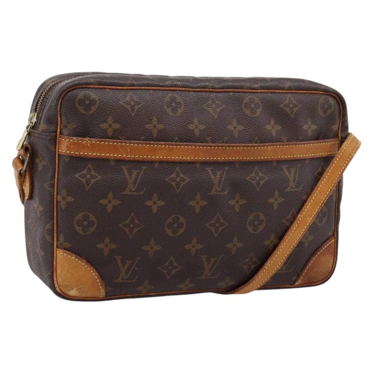 LOUIS VUITTON Monogram Trocadero 30 Shoulder Bag M51272 LV Auth hk4134