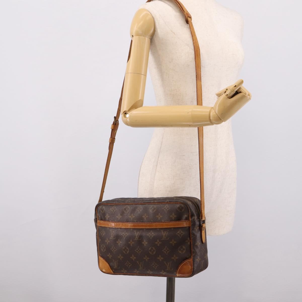 LOUIS VUITTON Monogram Trocadero 30 Shoulder Bag M51272 LV Auth hk4134