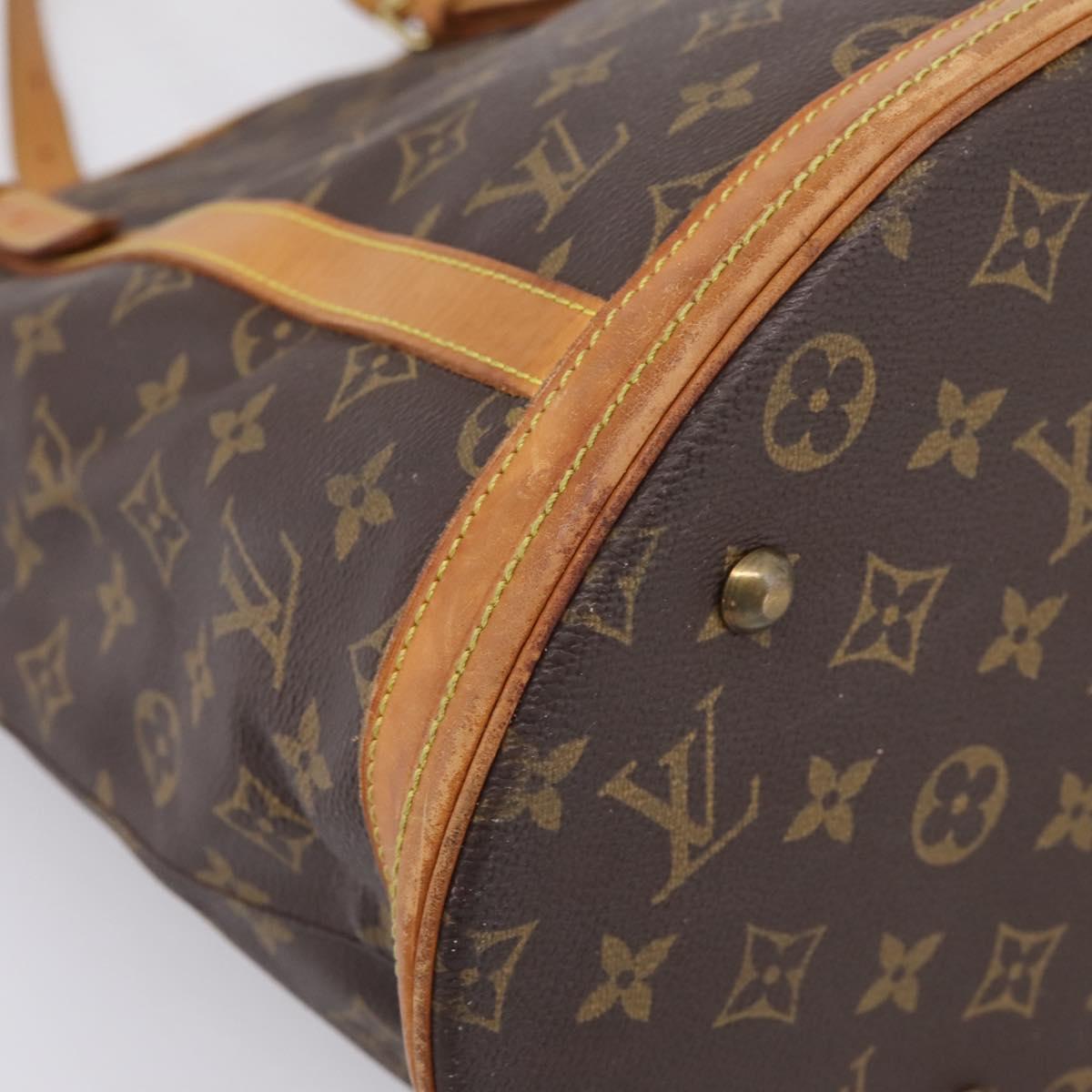 LOUIS VUITTON Monogram Bucket GM Shoulder Bag M42236 LV Auth hk4143