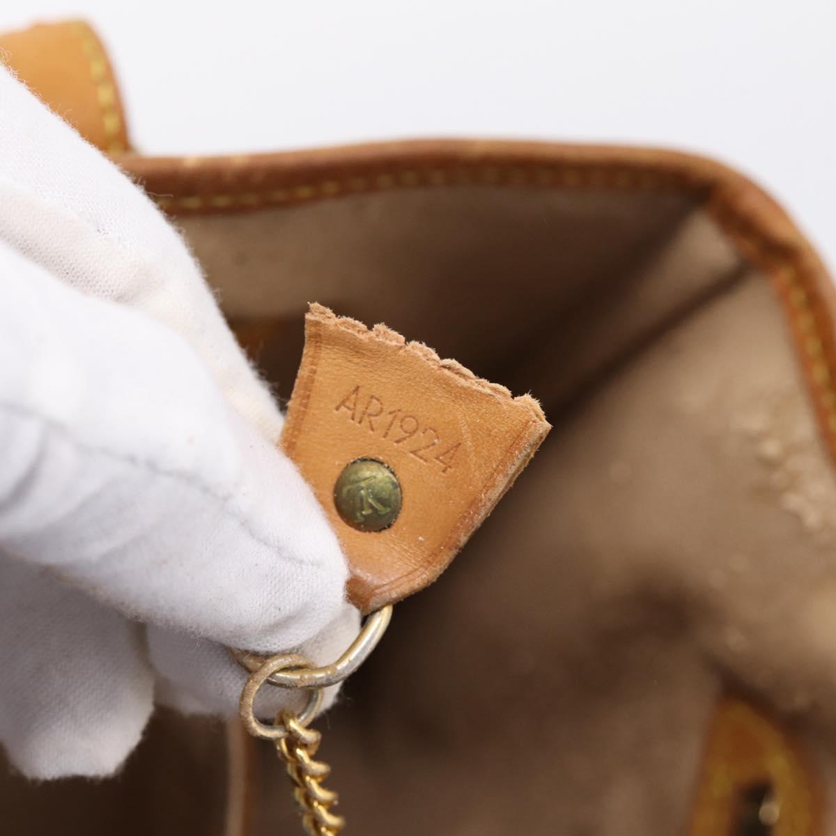 LOUIS VUITTON Monogram Bucket GM Shoulder Bag M42236 LV Auth hk4143