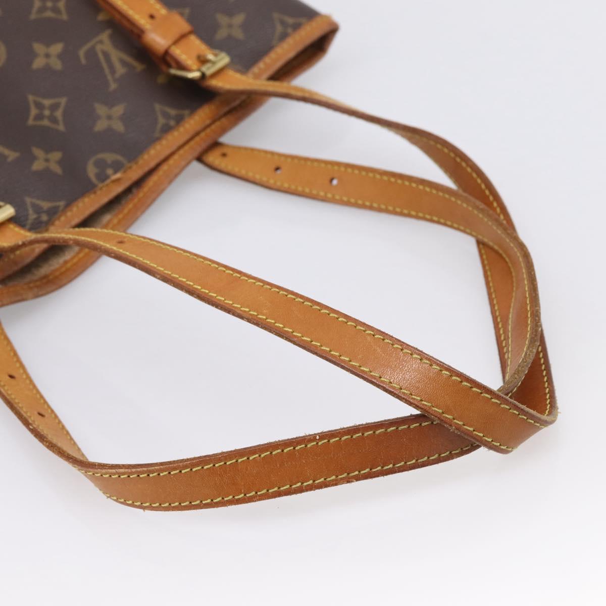 LOUIS VUITTON Monogram Bucket GM Shoulder Bag M42236 LV Auth hk4143