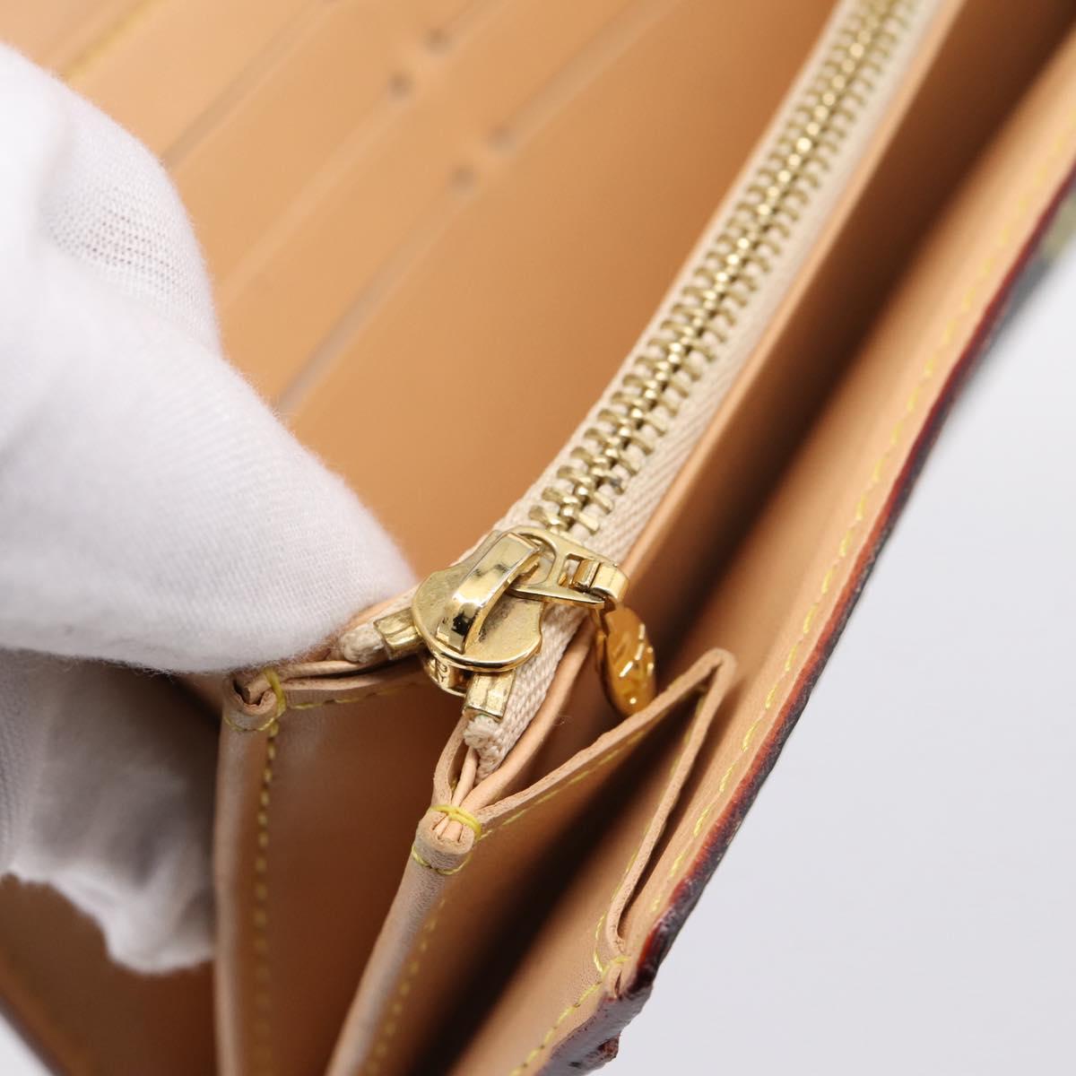 LOUIS VUITTON Monogram Multicolor Portefeiulle Sarah Wallet M60668 Auth hk4177