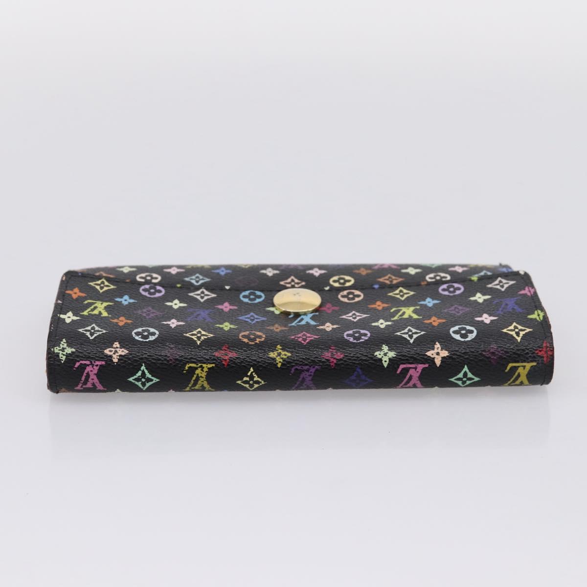 LOUIS VUITTON Monogram Multicolor Portefeiulle Sarah Wallet M60668 Auth hk4177