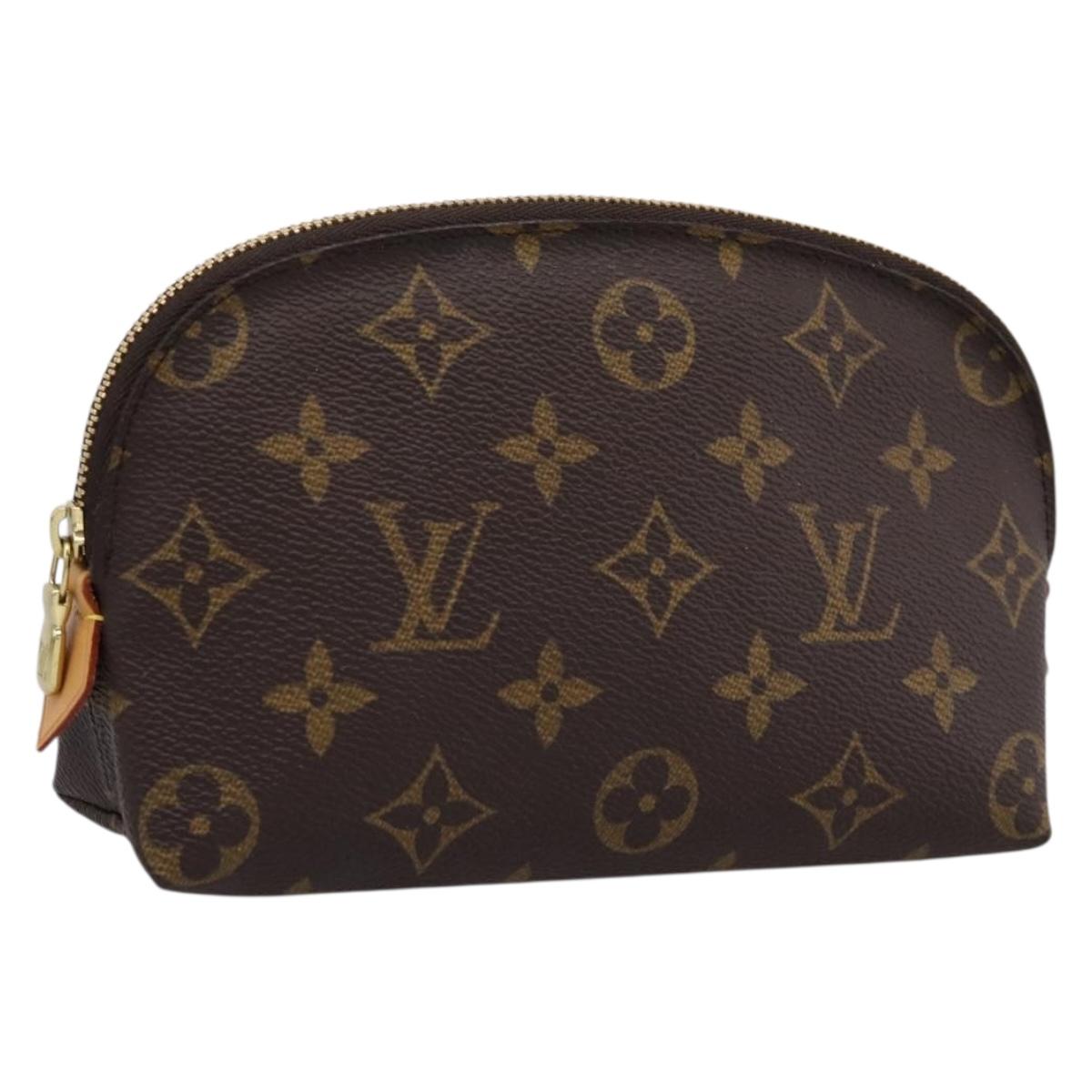 LOUIS VUITTON Monogram Pochette Cosmetic PM Pouch M43998 LV Auth hk4178