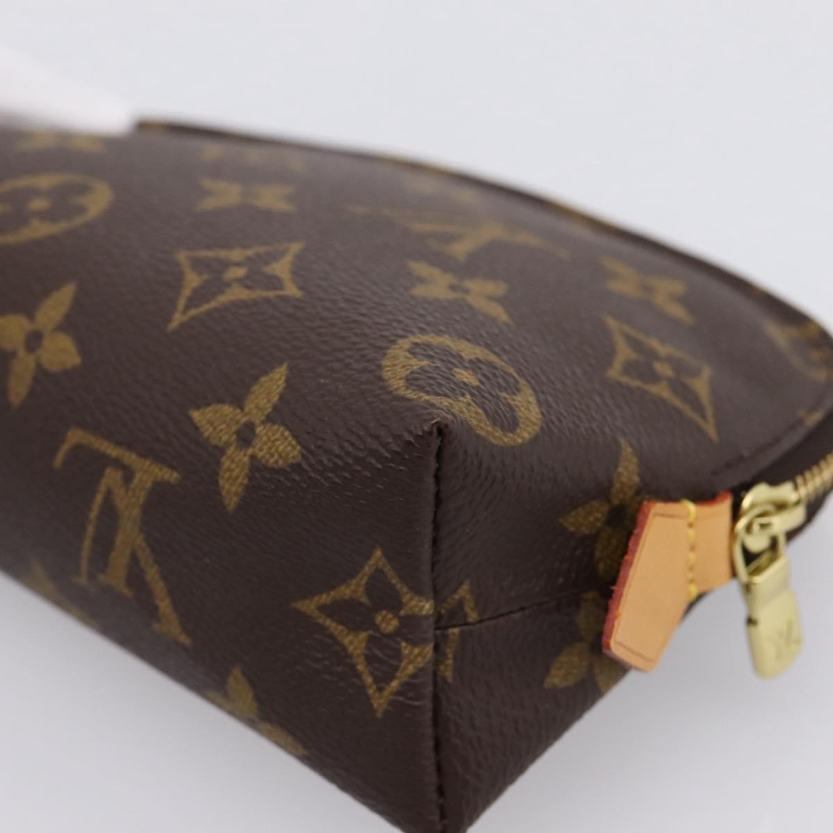 LOUIS VUITTON Monogram Pochette Cosmetic PM Pouch M43998 LV Auth hk4178