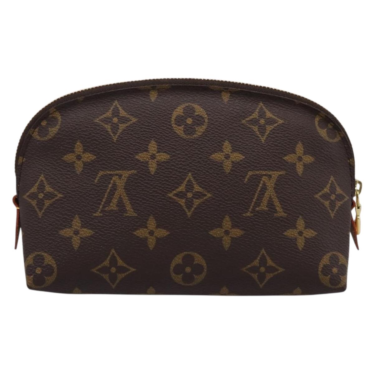 LOUIS VUITTON Monogram Pochette Cosmetic PM Pouch M43998 LV Auth hk4178