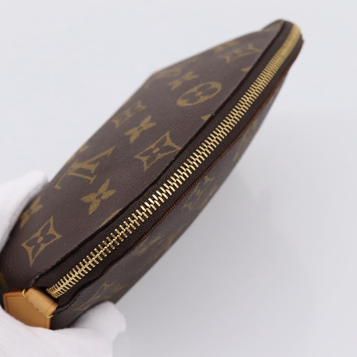LOUIS VUITTON Monogram Pochette Cosmetic PM Pouch M43998 LV Auth hk4178