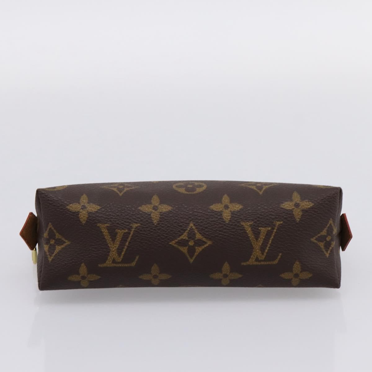 LOUIS VUITTON Monogram Pochette Cosmetic PM Pouch M43998 LV Auth hk4178