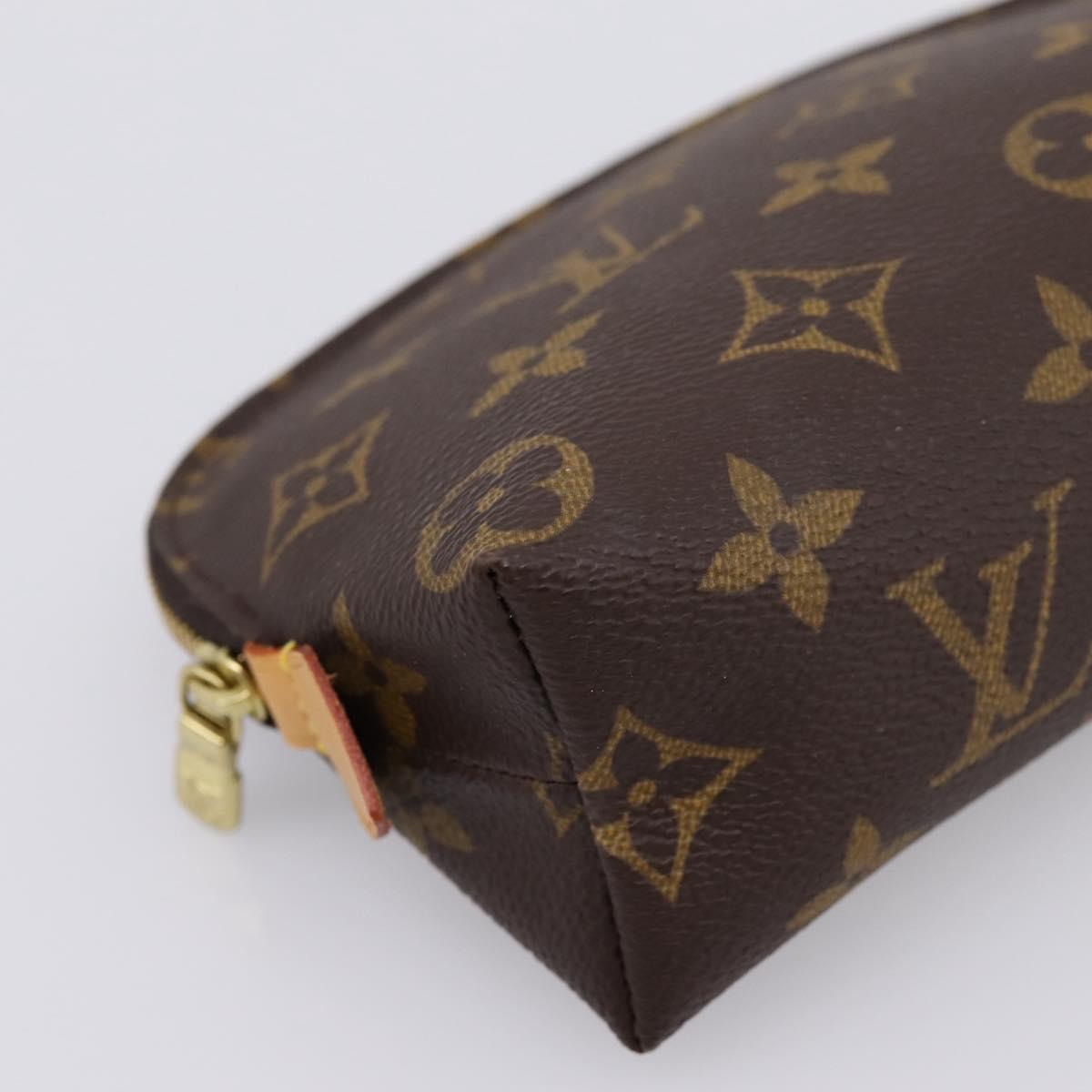 LOUIS VUITTON Monogram Pochette Cosmetic PM Pouch M43998 LV Auth hk4178