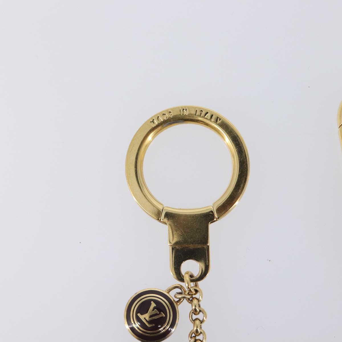 LOUIS VUITTON Porte Cles Chainne Pastille Key Holder metal M65386 LV Auth hk4180
