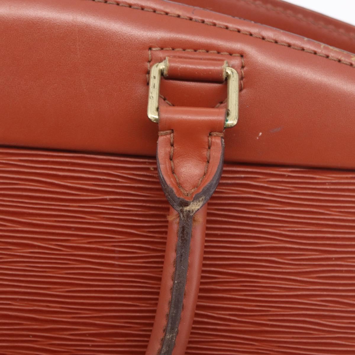 LOUIS VUITTON Epi Riviera Hand Bag Brown M48183 LV Auth hk4183
