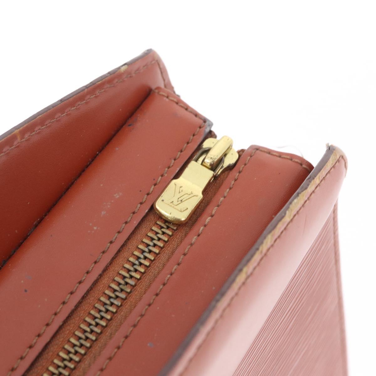 LOUIS VUITTON Epi Riviera Hand Bag Brown M48183 LV Auth hk4183
