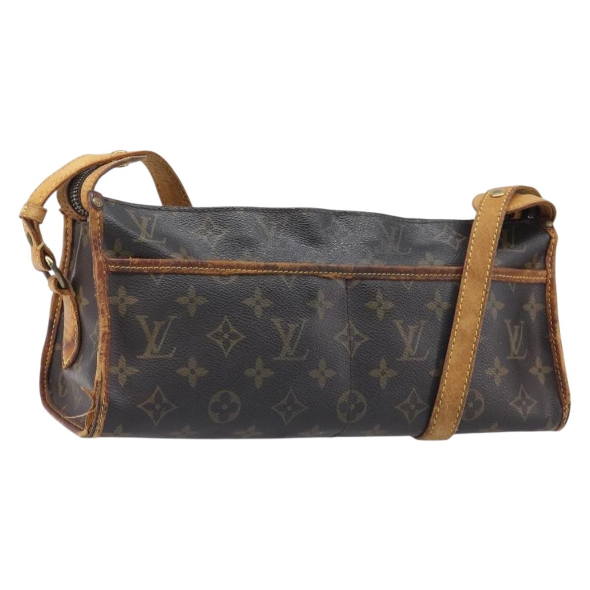 LOUIS VUITTON Monogram Popincourt Long Shoulder Bag M40008 LV Auth hk4184