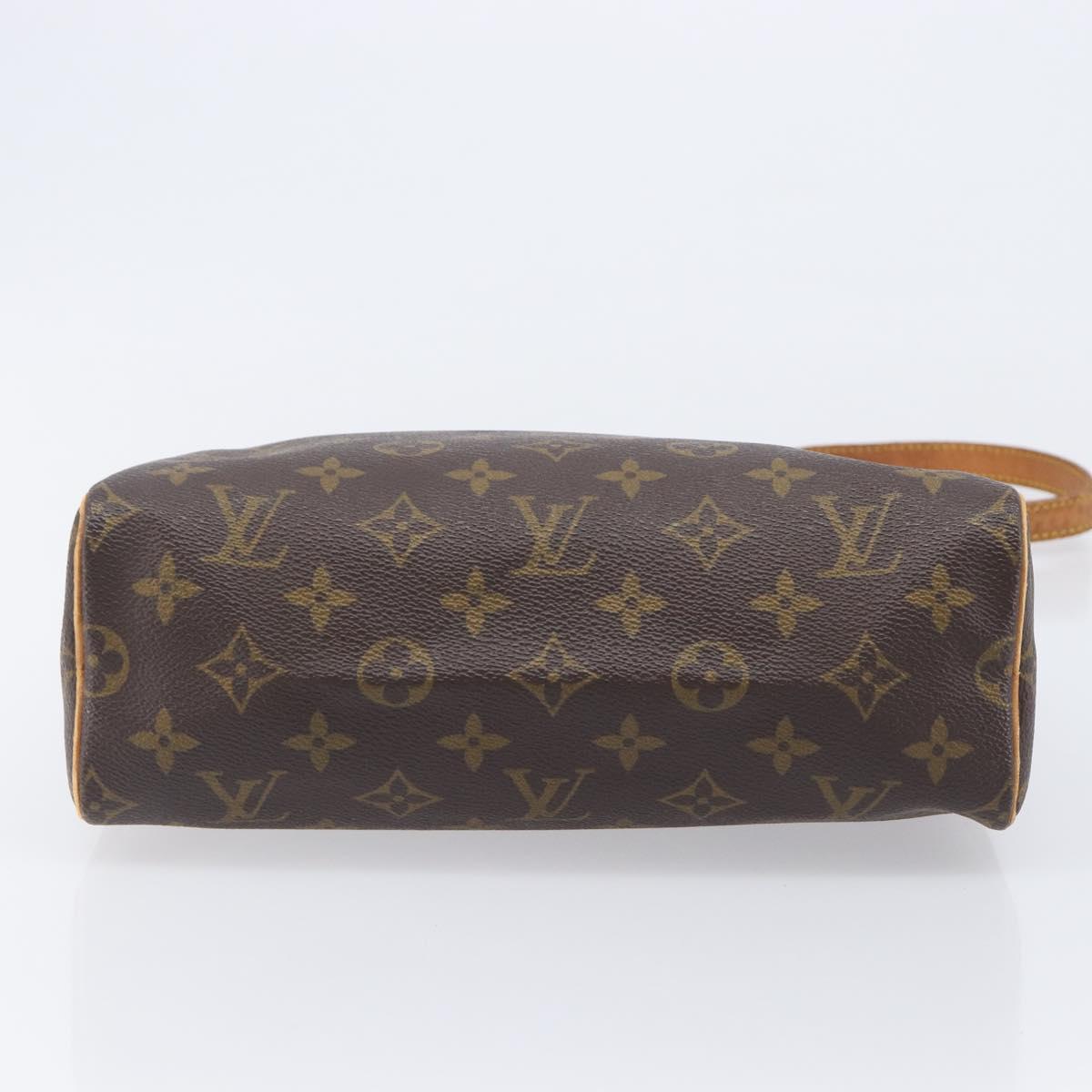 LOUIS VUITTON Monogram Tulle Lee Shoulder Bag M51348 LV Auth hk4185