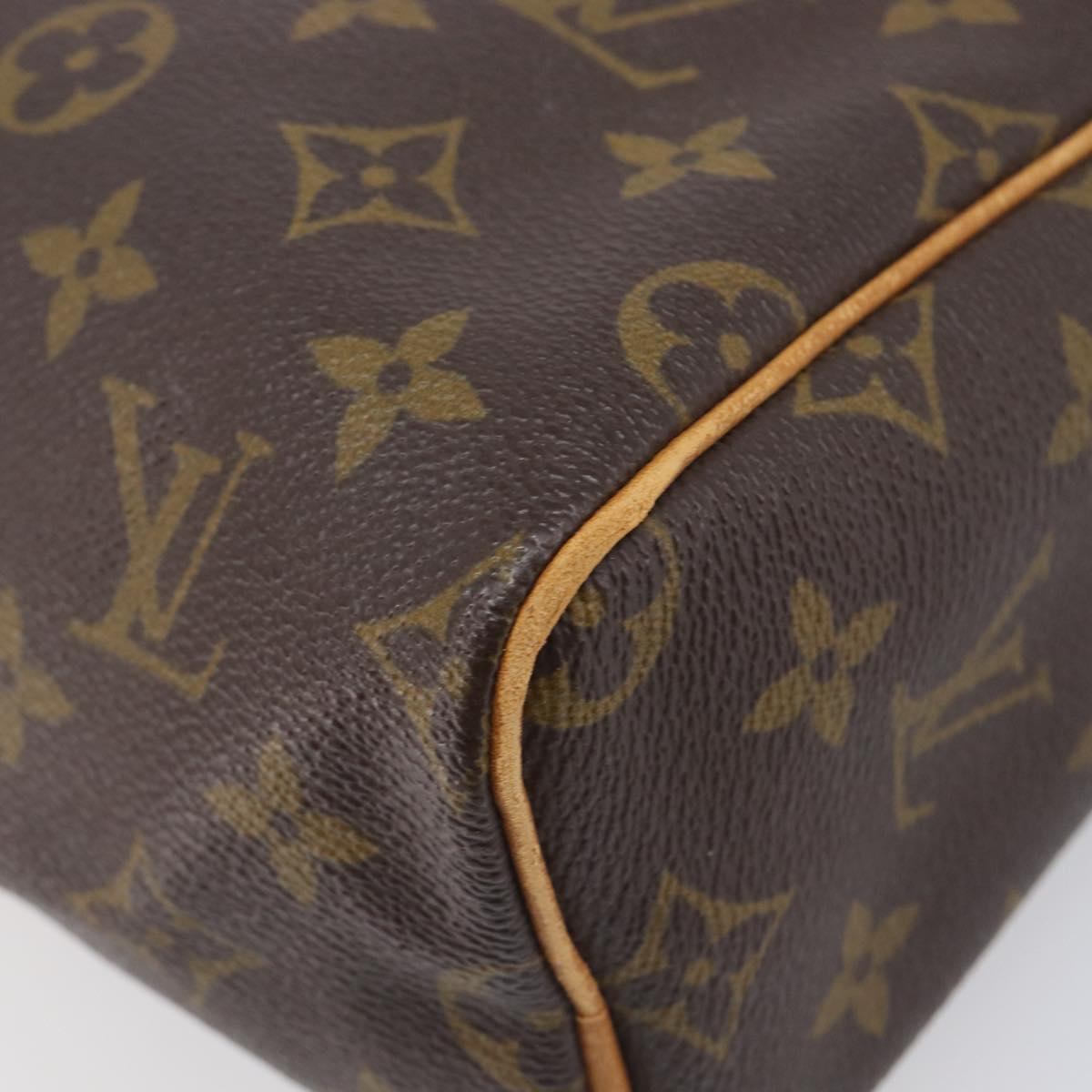 LOUIS VUITTON Monogram Tulle Lee Shoulder Bag M51348 LV Auth hk4185
