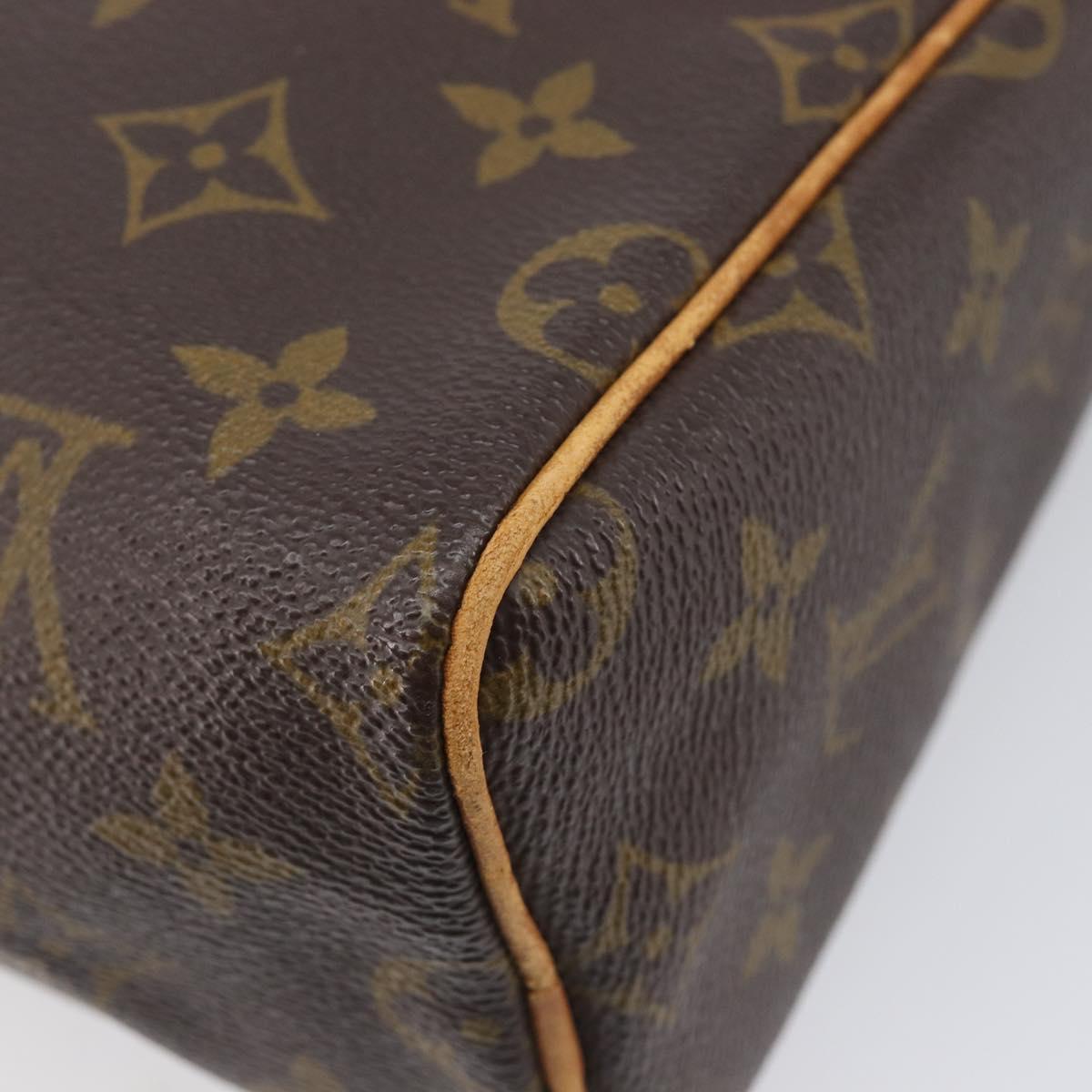 LOUIS VUITTON Monogram Tulle Lee Shoulder Bag M51348 LV Auth hk4185
