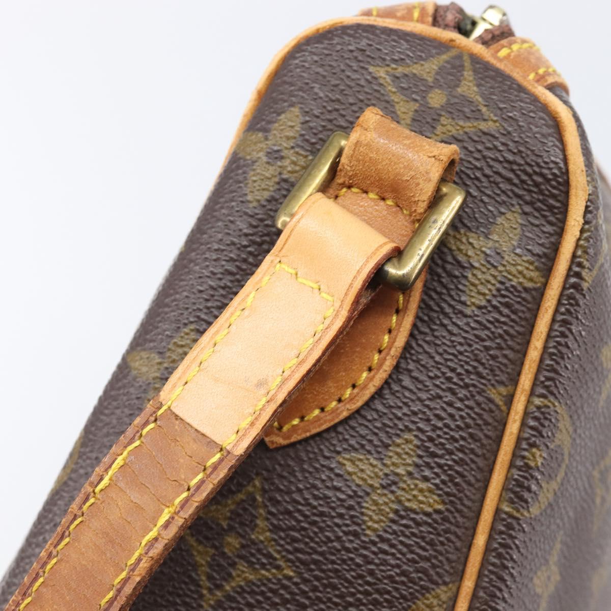LOUIS VUITTON Monogram Tulle Lee Shoulder Bag M51348 LV Auth hk4185