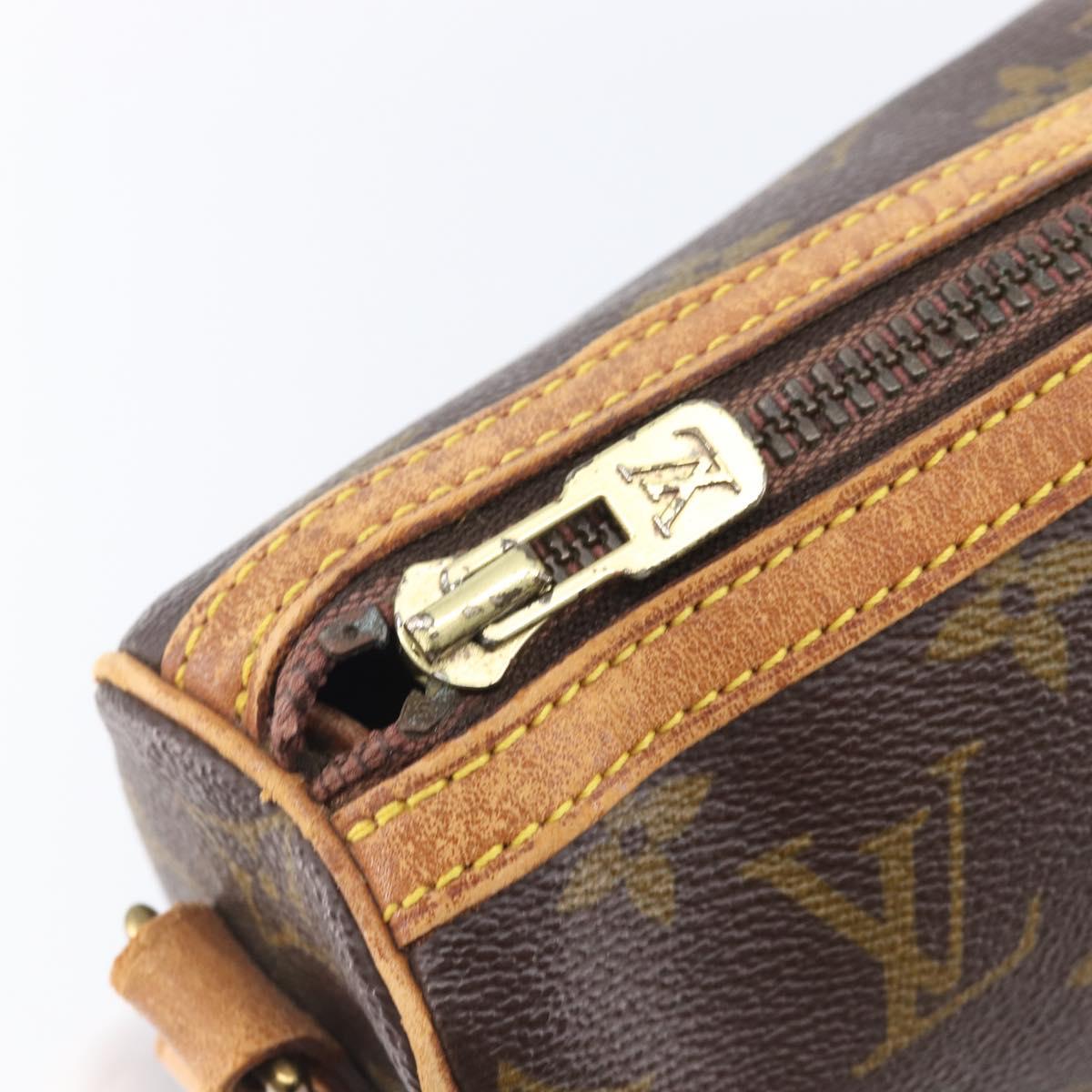LOUIS VUITTON Monogram Tulle Lee Shoulder Bag M51348 LV Auth hk4185