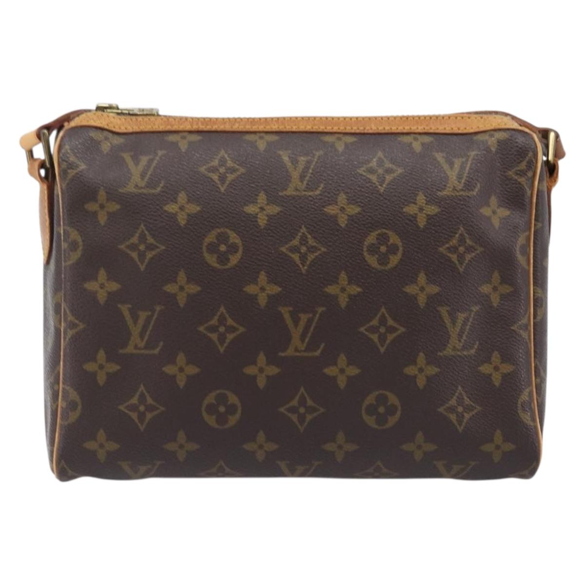 LOUIS VUITTON Monogram Tulle Lee Shoulder Bag M51348 LV Auth hk4185