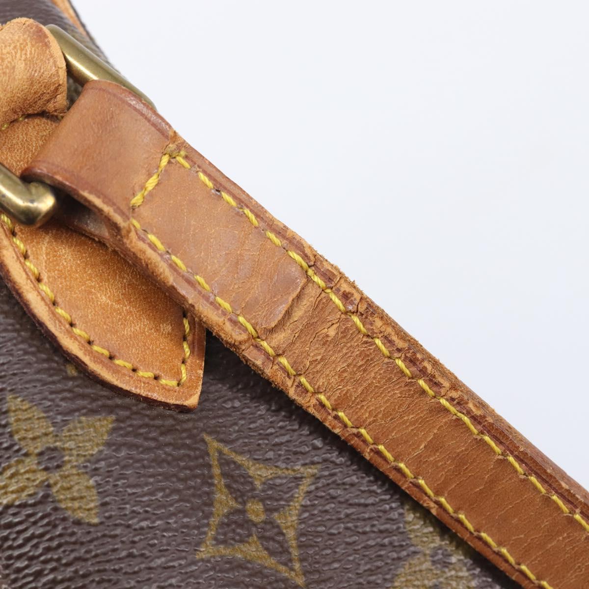 LOUIS VUITTON Monogram Tulle Lee Shoulder Bag M51348 LV Auth hk4185