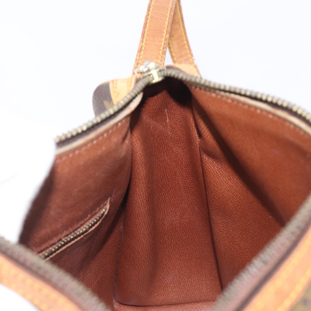 LOUIS VUITTON Monogram Tulle Lee Shoulder Bag M51348 LV Auth hk4185