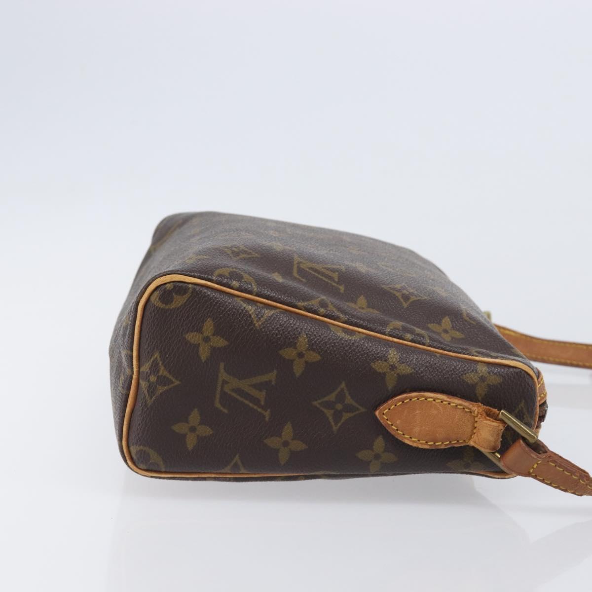 LOUIS VUITTON Monogram Tulle Lee Shoulder Bag M51348 LV Auth hk4185