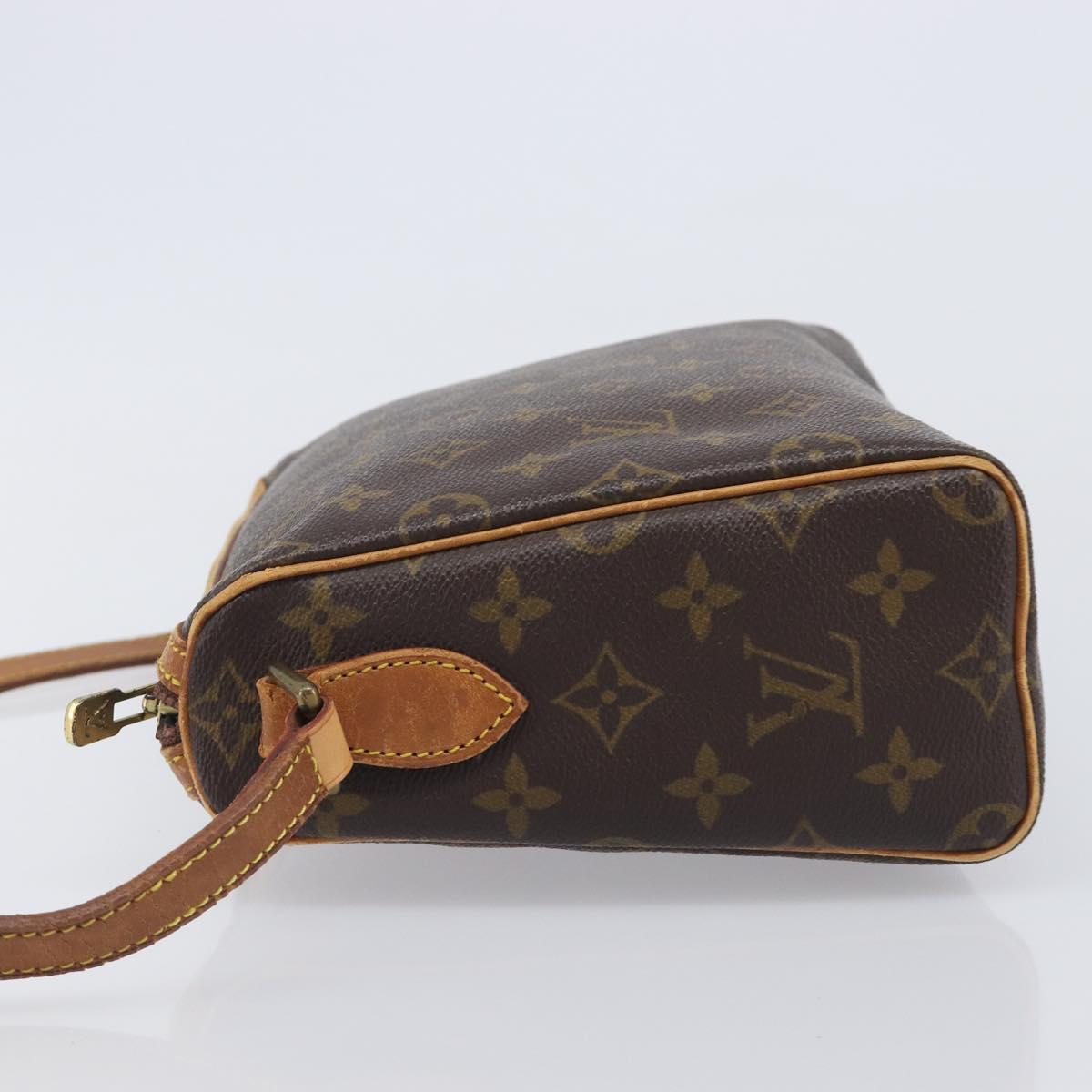 LOUIS VUITTON Monogram Tulle Lee Shoulder Bag M51348 LV Auth hk4185