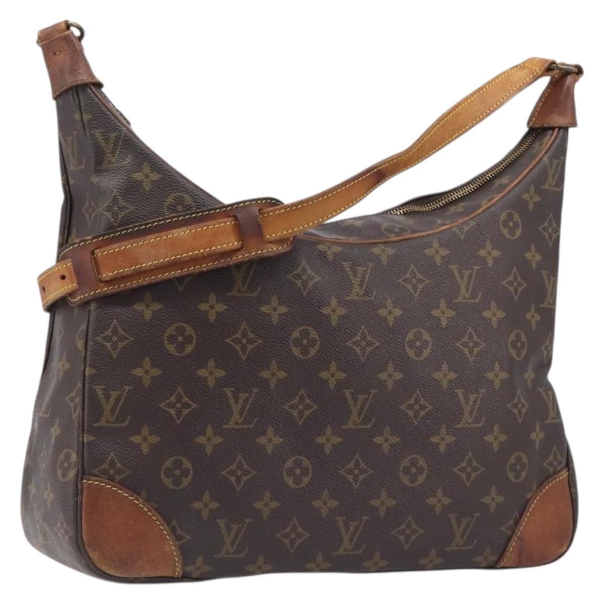 LOUIS VUITTON Monogram Boulogne 35 Shoulder Bag M51260 LV Auth hk4187