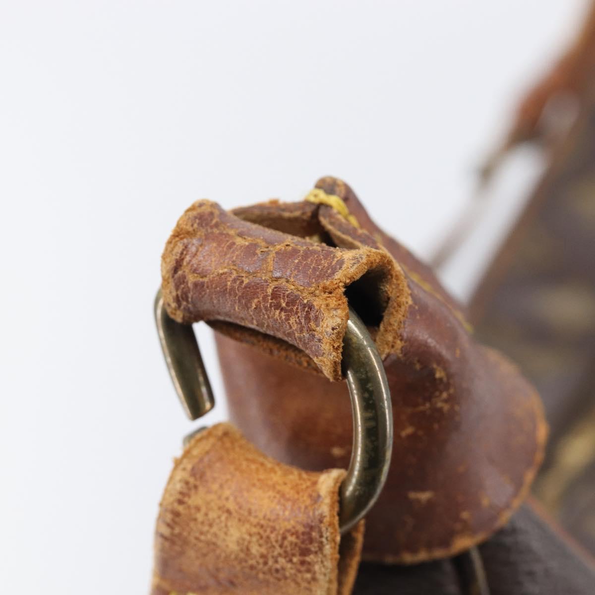 LOUIS VUITTON Monogram Boulogne 35 Shoulder Bag M51260 LV Auth hk4187
