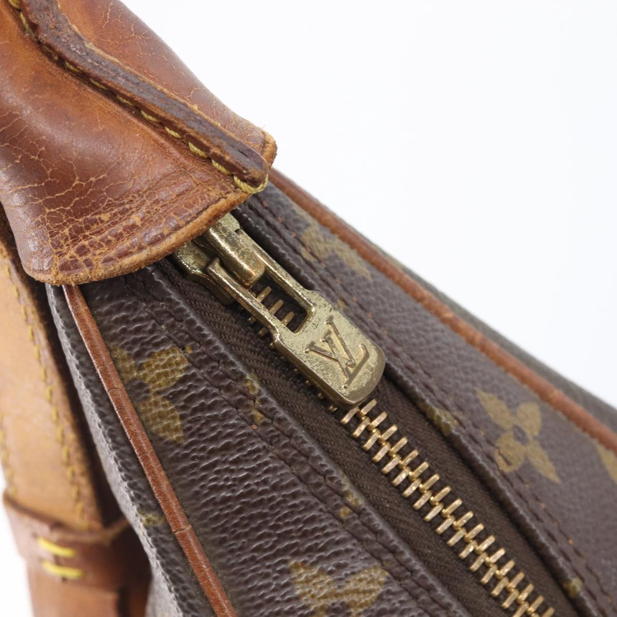 LOUIS VUITTON Monogram Boulogne 35 Shoulder Bag M51260 LV Auth hk4187