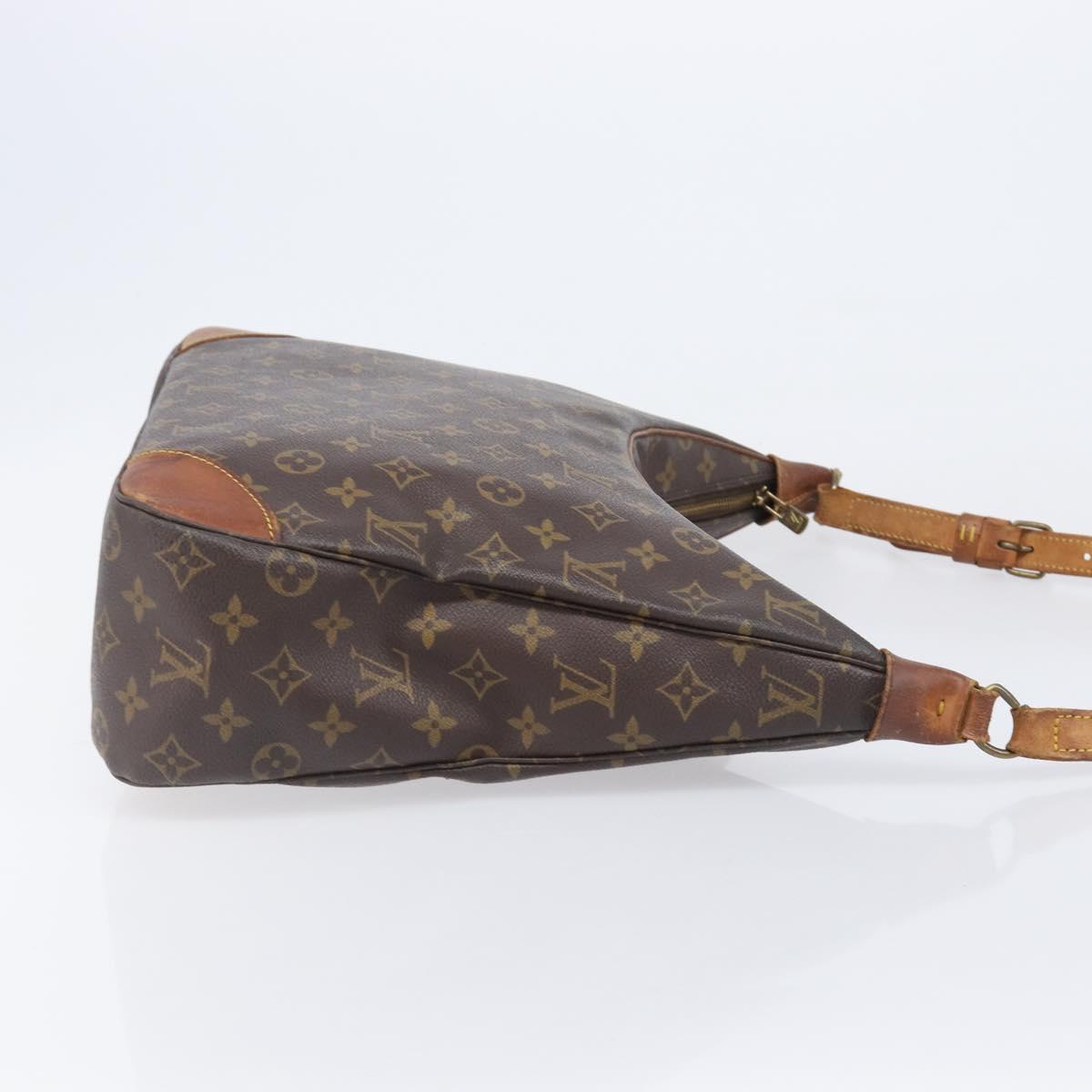 LOUIS VUITTON Monogram Boulogne 35 Shoulder Bag M51260 LV Auth hk4187