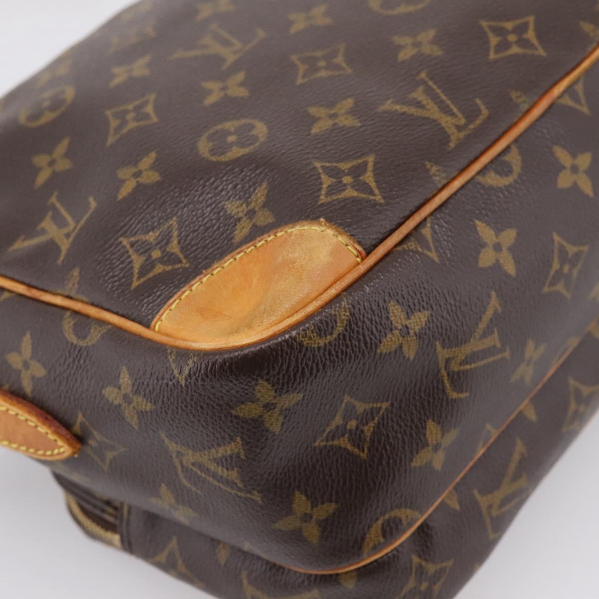 LOUIS VUITTON Monogram Nile Shoulder Bag M45244 LV Auth hk4190