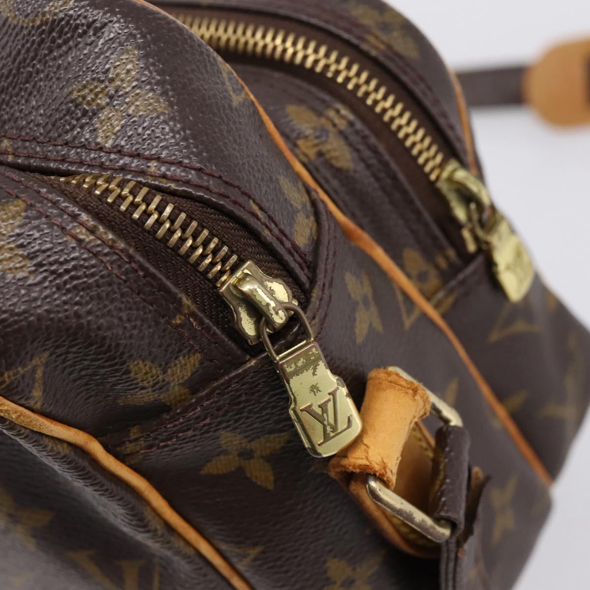LOUIS VUITTON Monogram Nile Shoulder Bag M45244 LV Auth hk4190