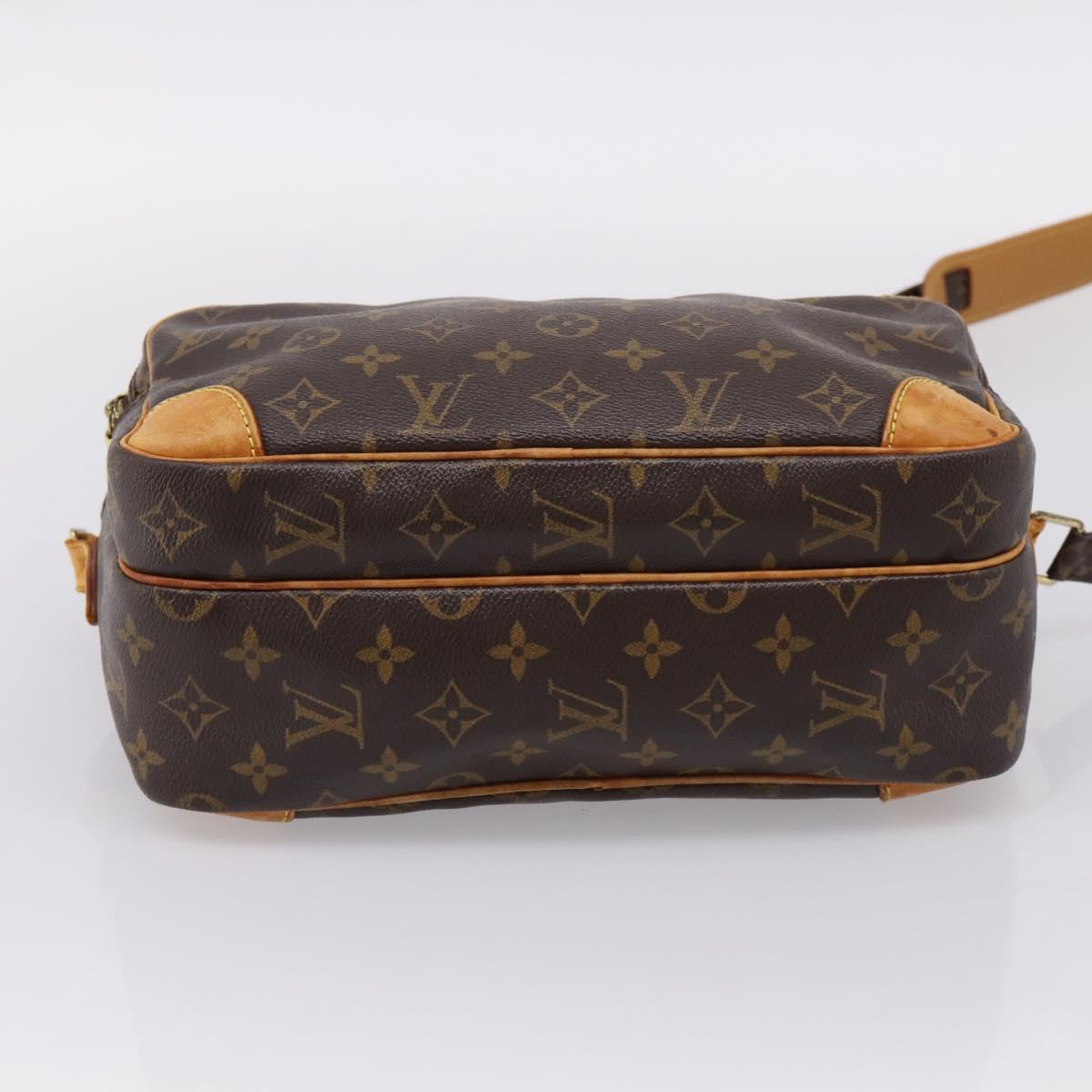 LOUIS VUITTON Monogram Nile Shoulder Bag M45244 LV Auth hk4190