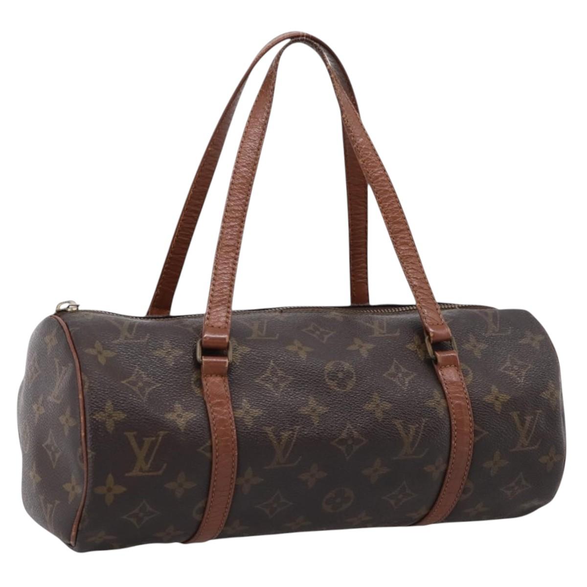 LOUIS VUITTON Monogram Papillon 30 Hand Bag M51365 LV Auth hk4192